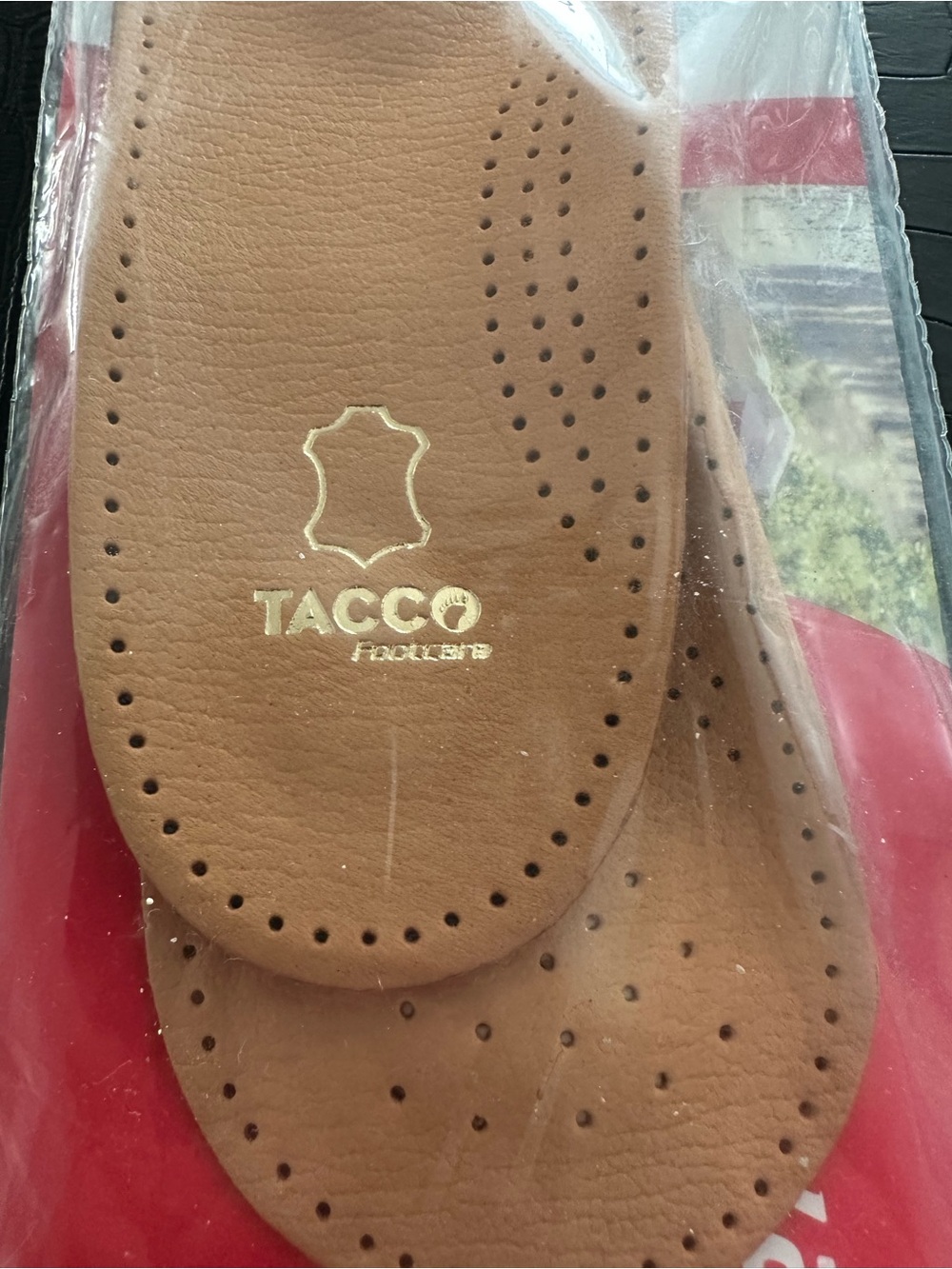 Women’s Size 6 Tacco Tan Leather Insoles